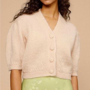 Rouje Nono Salmon Cardigan sz 36